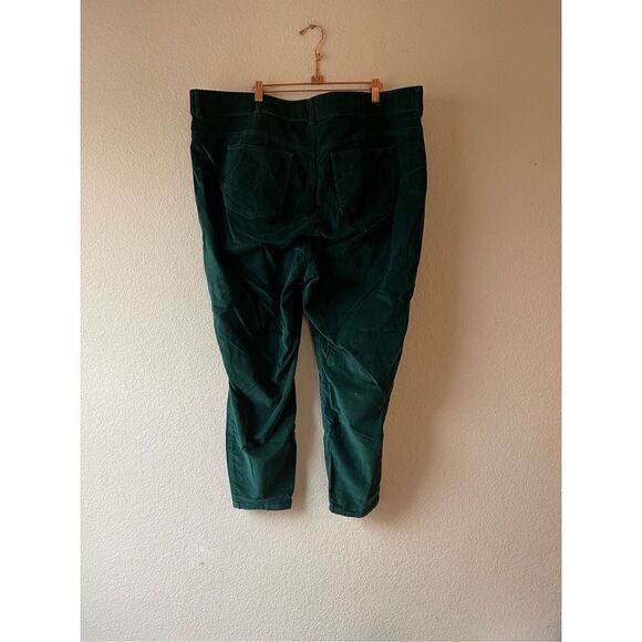 Torrid bombshell skinny corduroy green pants size 26 - Picture 2 of 8